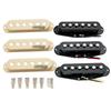 Wilkinson High Output Ceramic Guitar Single for Stratocaster Electric Cream of Pickups, Pickup, Guitars, (Set 3)
