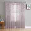 Tulle Curtains Mandala Vintage Flower Boys And Girls Bedroom Sheer Hanging Curtain Living Room Kitchen Gauze Curtain