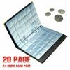 480Pieces Book Commemorative Album Coin OPP Inner Page Coin Collection Hold Book Scrapbook