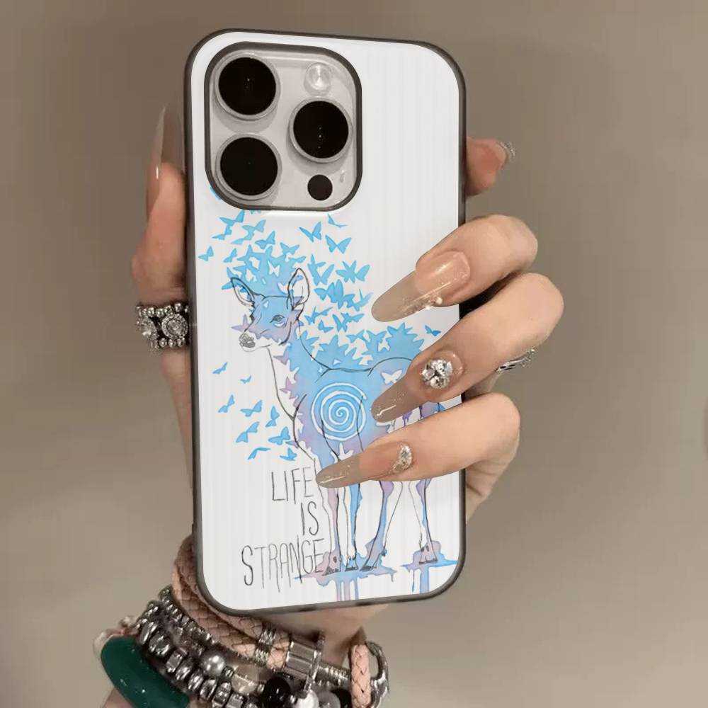 Чехол для телефона видеоигры Life Is Strange Before The Storm для IPhone 17 16 15 14 13 12 11 Pro Max Plus Pro Полоска Мягкий чехол