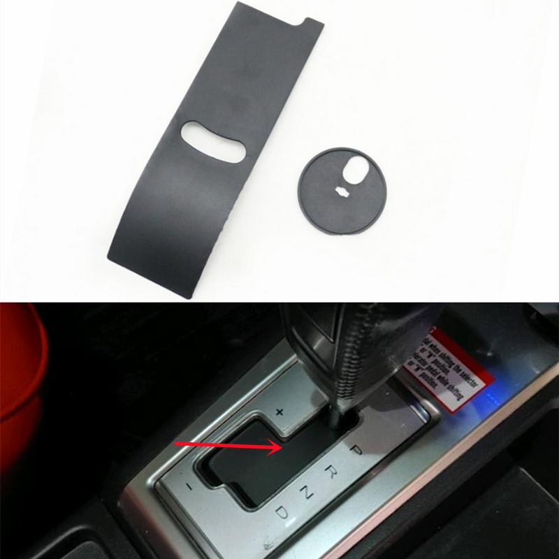 Shifter Slider Shifting Gear Knob Cover Shift Lever Cap Lid For Mitsubishi Montero Pajero Sport Triton L200 2008-2015