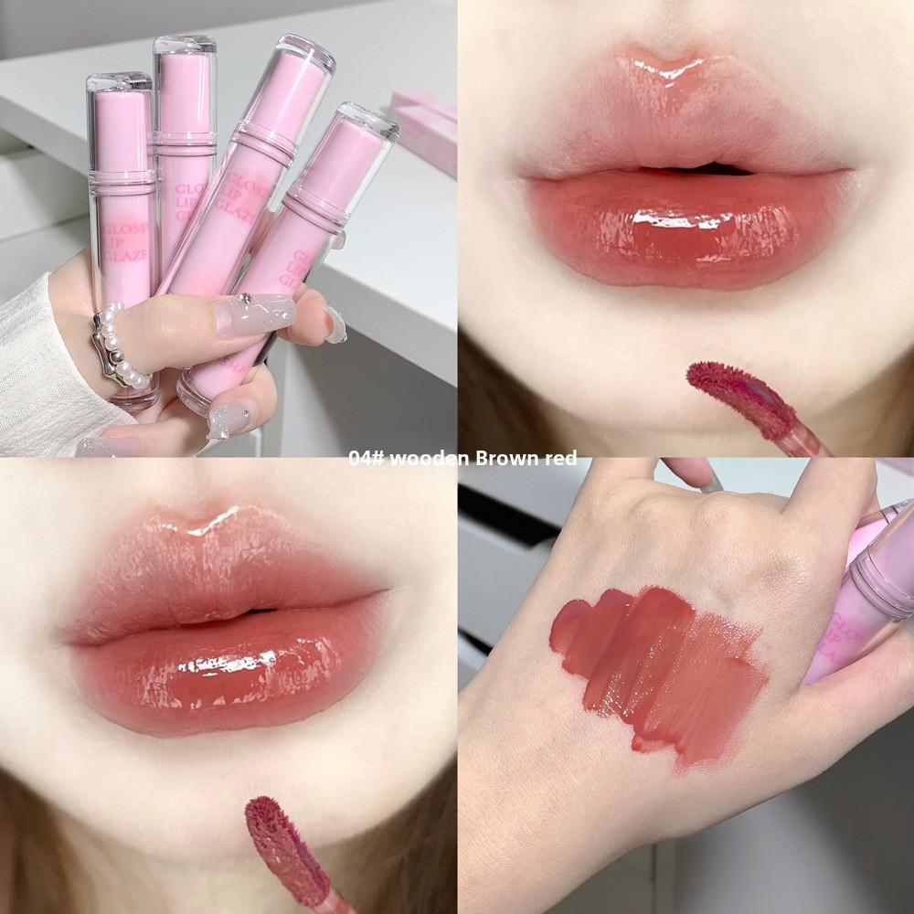 Rundudu Lip Glaze: Moisturizing Mirror-Shine Lip Gloss for a Plump, Hydrated Pout