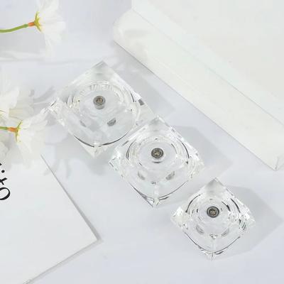 Прозрачный светодиодный держатель для стеклянной сферы, украшение для дома, стеклянный светящийся пьедестал, подставка для хрустального шара, подарок