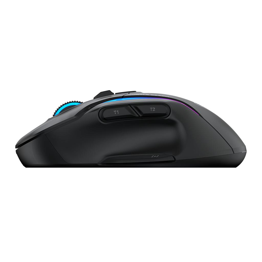 Игровая мышь TURTLE BEACH Kone II Air Черная Беспроводная 26K DPI 650IPS Совместимая Несколько кнопок Функция макроса Держатель крышки Эргономичный дизайн