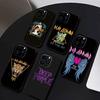 Популярная рок-группа D-Def leppard Чехол для телефона iPhone 17 16 15 14 13 12 Max Plus Силиконовый Черный Чехол