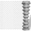 VidaXL Galvanized Wire Mesh In Rolls with Square Mesh 25x1 M Garden Fence 141491