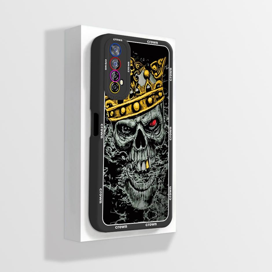 For Realme 7 Case Soft Silicone Cute Cartoon Phone Cover Shell for OPPO Realme Narzo 20 Pro 30 Narzo30 4G Cases New Design Funda
