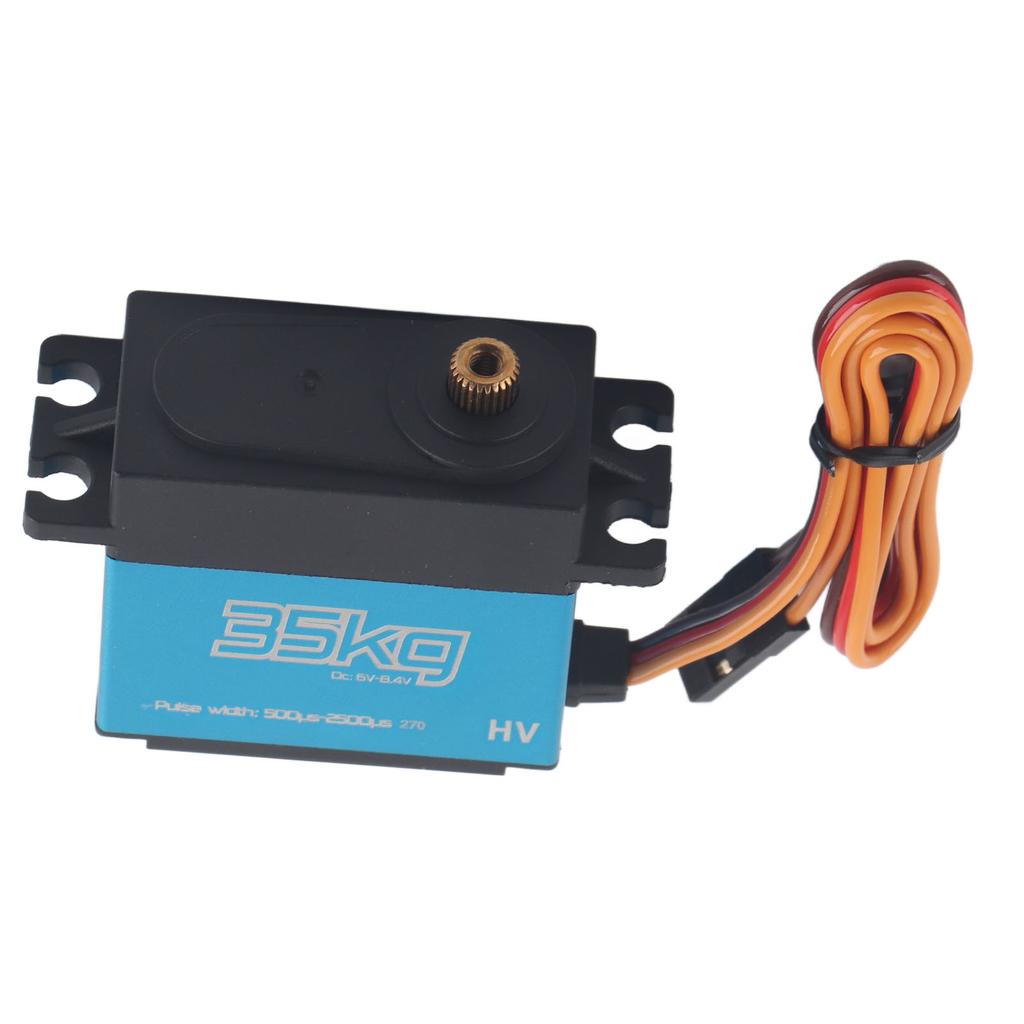 2pcs 35KG Coreless Motor Digital Servo Full Metal Gear Servo Waterproof for 18 110 RC Car