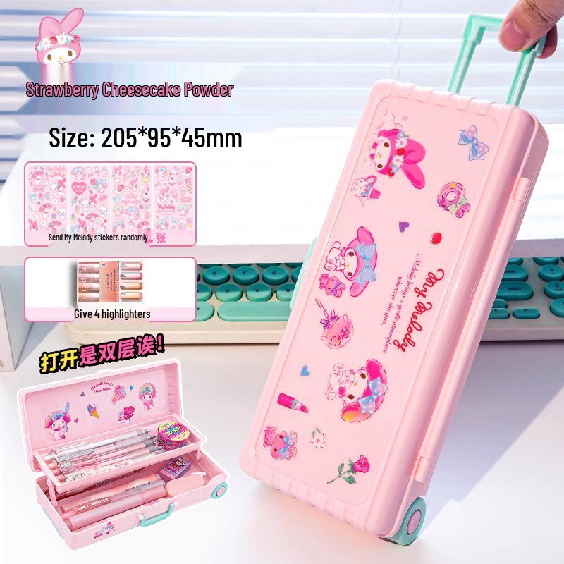 Милый мультяшный пенал для девочек для учеников начальной школы