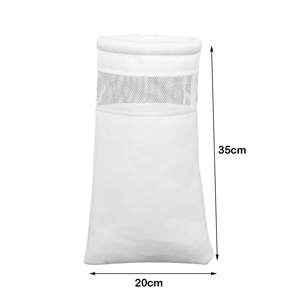 Reusable Fish Tank Filter Bag Washable Fish Tank Water Outlet Filter for Fish Tank Bottom Filter