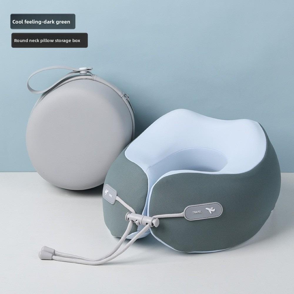 Новая портативная U-образная подушка из пены с эффектом памяти, эргономичная подушка для путешествий, подушка для шеи, максимальная поддержка для полетов