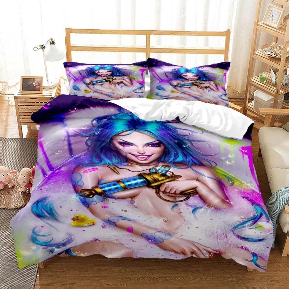 Ugly Girl Digital Print Polyester Bedding Sets Child Kids Covers Boys Bed Linen Set For Teens Bedding Set Bed Comforter Set