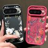 Мягкий противоударный чехол TPU с цветочным принтом для Google Pixel 9 Pro XL 8 Pro 8A, защитный матовый чехол для телефона