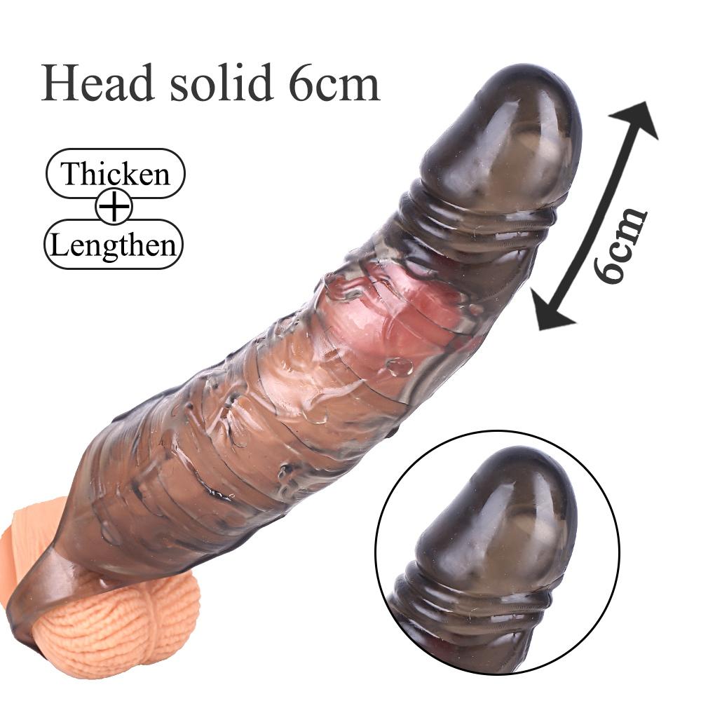 MoDi Удлинитель пениса, многоразовый фаллоимитатор, чехол для задержки эякуляции, массаж пениса, эротические игрушки