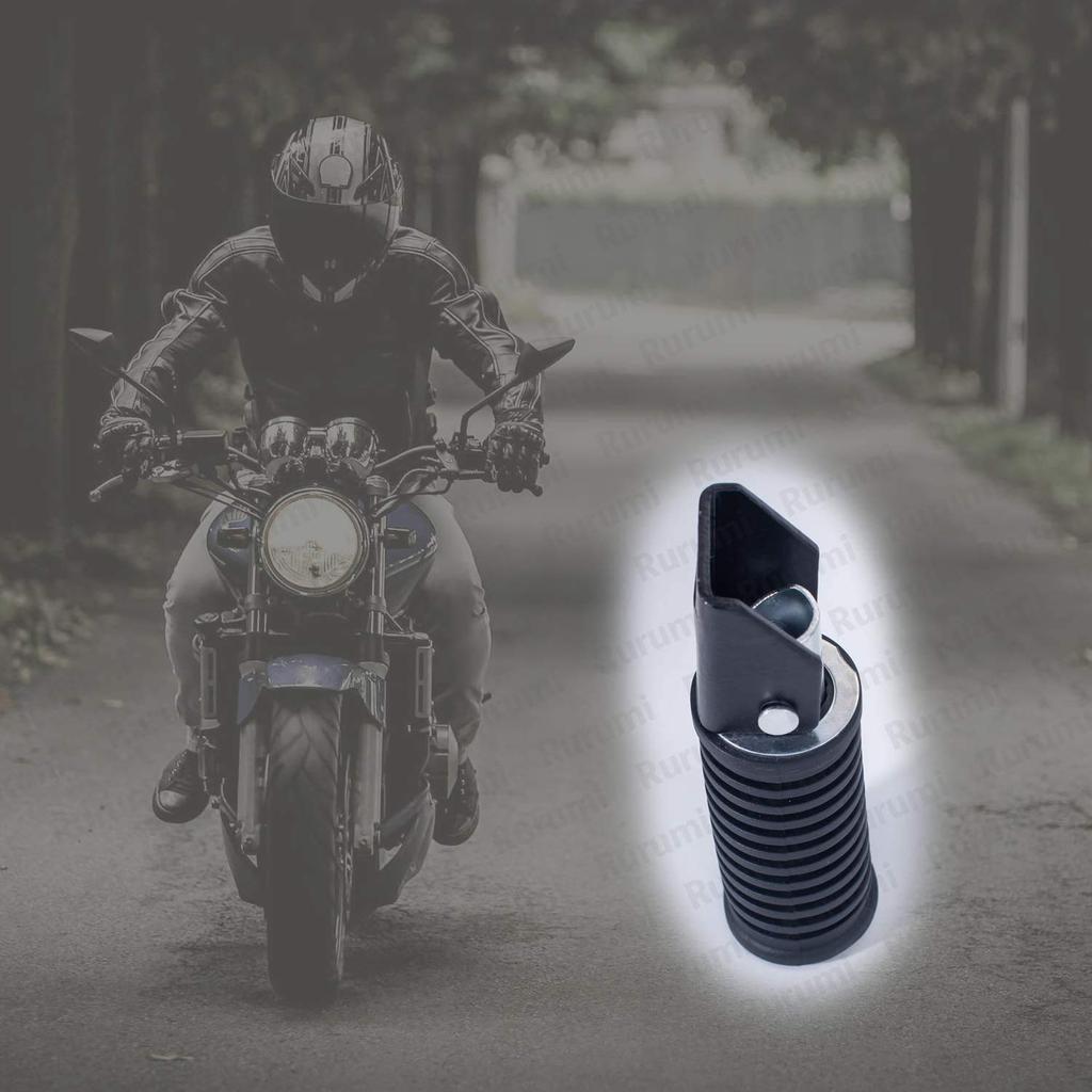 Rurumi Z400FX Универсальная задняя подножка для пассажира Левая и правая 2 штуки Комплект Мотоцикл Тип мотоцикла