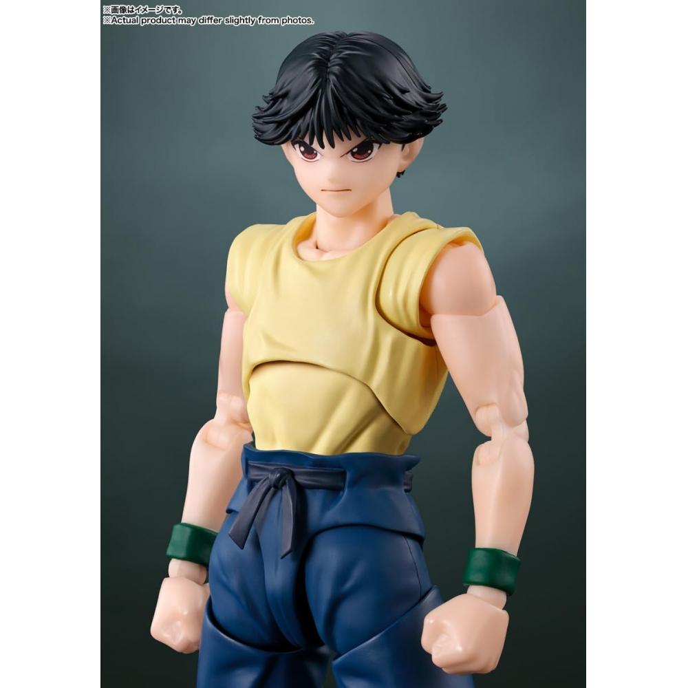 SHFiguarts Yu Yu Hakusho Yusuke Urameshi примерно 145 мм окрашенная подвижная фигурка из ПВХ и АБС