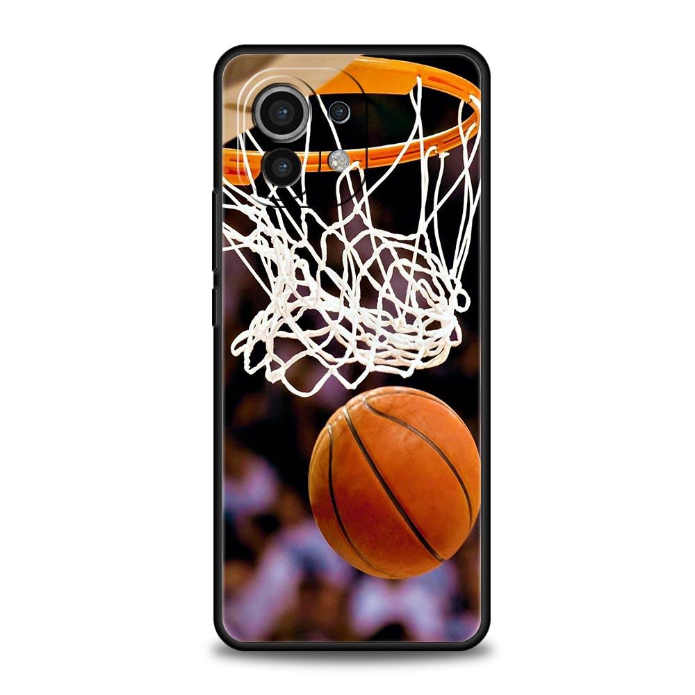 Phone Case For Xiaomi Poco X4 X3 NFC F3 F4 M3 M4 Mi Note 12T 10 11 Ultra 11T 13 Pro 10T 12 Lite 9T 5G Cover Basketball Basket