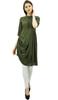 Bimba Womens Chic Style Cowl Kurti Designer Cotton Kurti Casual Wear Tunic