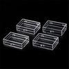 Home Accessory Candy Badge Display Storage Box Manicure Transparent Box Lid Jewelry