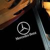 Автомобильная наклейка Новая 2025 Для Mercedes Benz 2 шт. Светодиодная подсветка Проекторы на двери автомобиля Аксессуары Для Mercedes Benz AMG A B C M ML GLA
