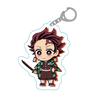 23Styles Decoration Acrylic Keychain Kimetsu No Yaiba Cute Kawaii Demon Slayer Anime Keyring Gifts