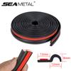 2M/4M Z Type Car Door Seal Strip 25mm Universal Auto A/B/C-Pillar Rubber Seals