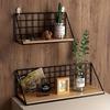 1pc Metal Storage Rack, Floating Shelves Wall Mounted, Hanging Storage Shelf for Bathroom, Living Room, Bedroom, Wall Decor Aesthetic Room Decor