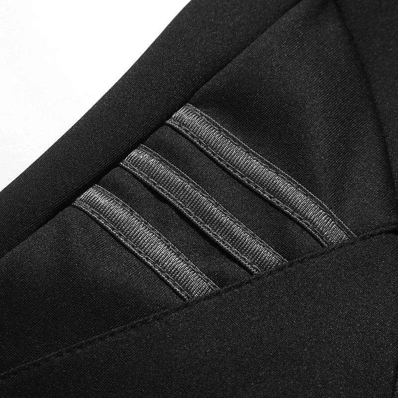 Весенне-осенний мужской повседневный спортивный костюм молодежный кардиган куртка свитер брюки модный костюм-тройка большие ярды