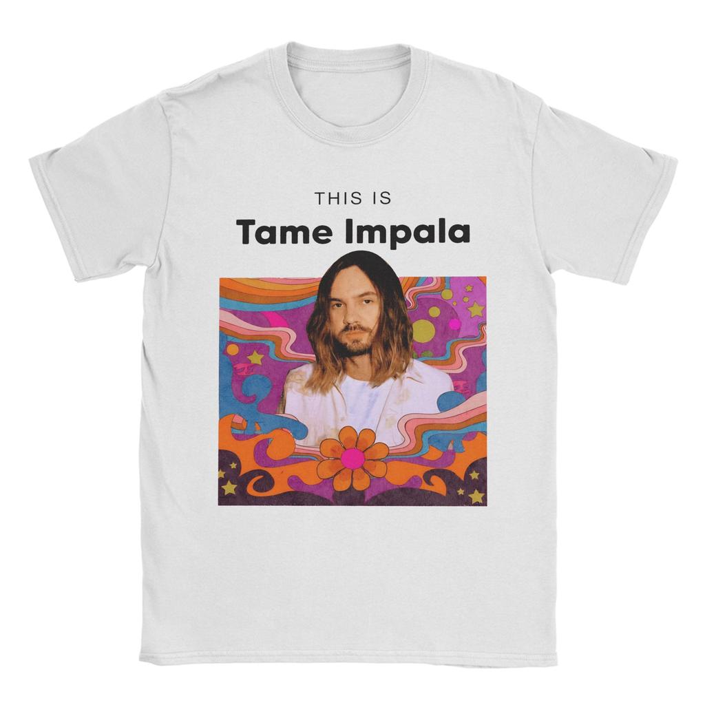 Mens Womens Tame Impala rock metal band T Shirt 100% Cotton New Arrival T-Shirt  Clothing Outfits