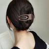 Women Hair Clips Non-fading Anti-slip Teeth Back Head Hair Claw Decorative Exquisite Appearance Hair Barrettes