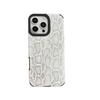 Built in Magnetic Snake Skin Pattern for IPhone 16 ProMax Phone Case for Apple 15 Wristband Holder Case