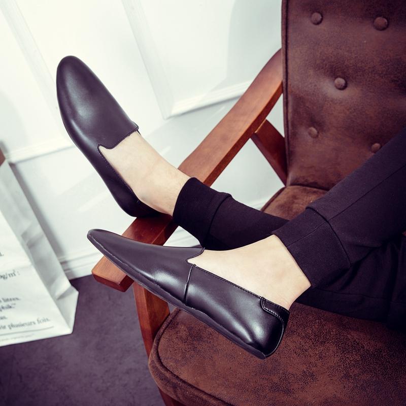 Итальянская мужская обувь для отдыха на открытом воздухе, повседневные, люксовые брендовые мужские мокасины из натуральной кожи, мокасины на плоской подошве, мужские дышащие туфли-лодочки слипоны, стр. 4