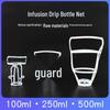 Infusion Bottle Mesh Cover for IV and Saline Bottles - Drip Bottle Hanging Cover, Suitable for 50/100/250/500ml