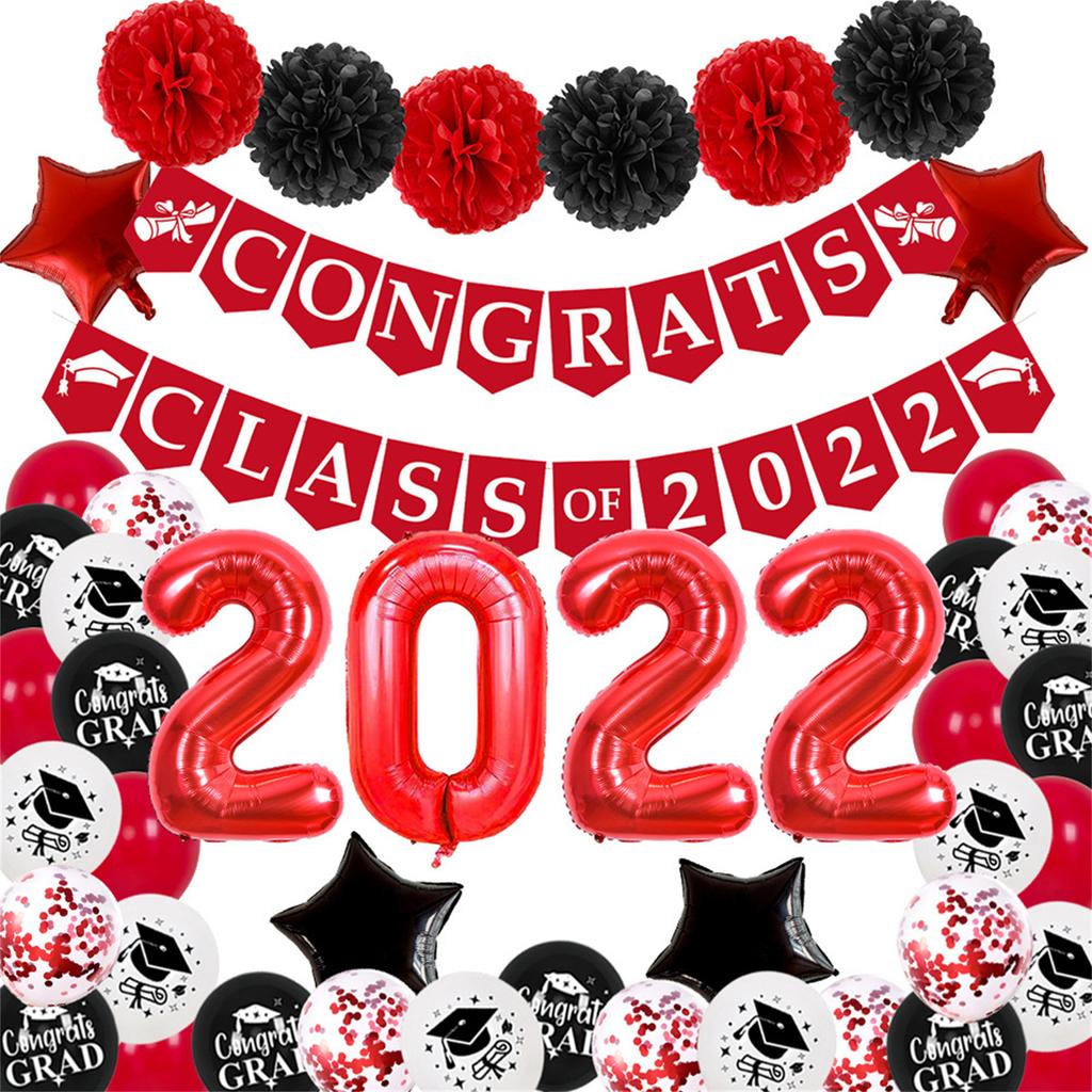 Congrats Class Of 2024 Party Supply Graduation Themed Party Decoration