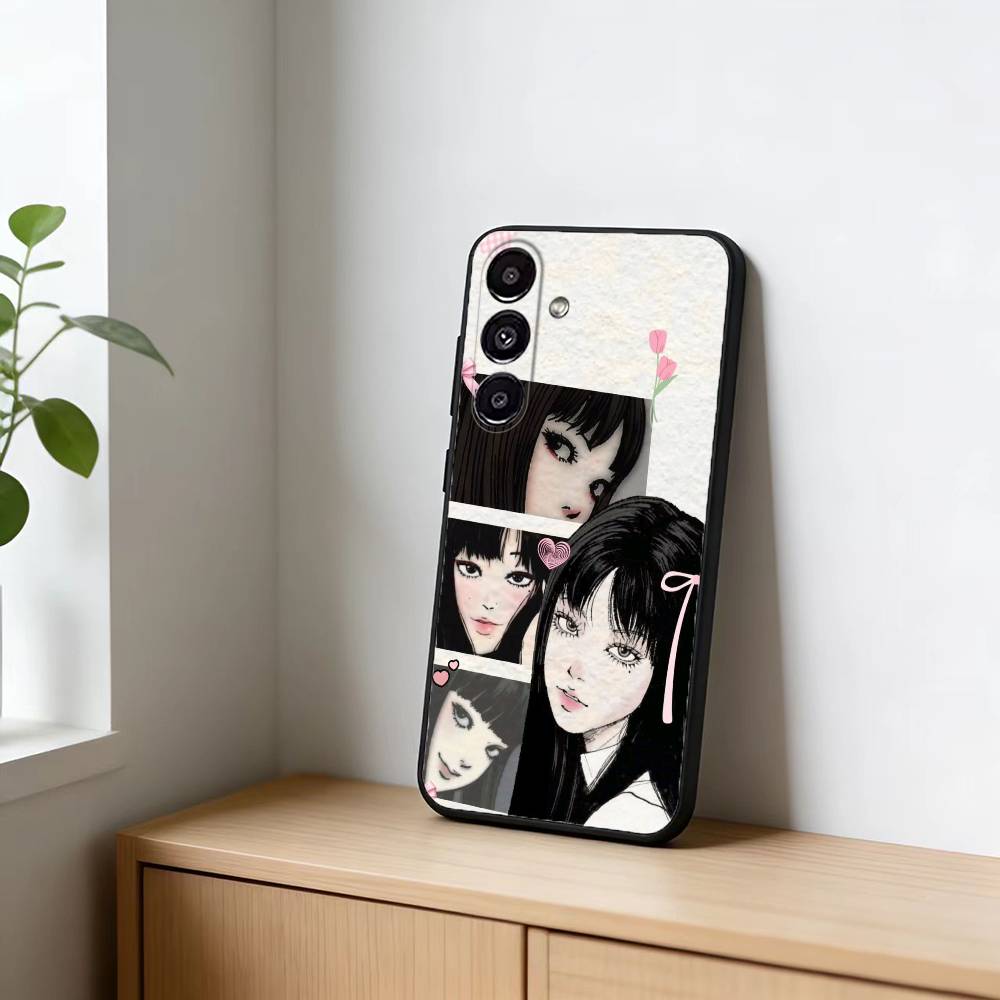 Comics T-Tomie J-Junji I-Ito Phone Case For Samsung Galaxy A91,80,73,72 ,71,53,52,32 ,31,22,21s,20,Soft Black Case