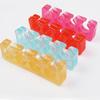 2 Pcs Silicone Soft Toe Separator Finger Spacer for Manicure Pedicure Nail Tool