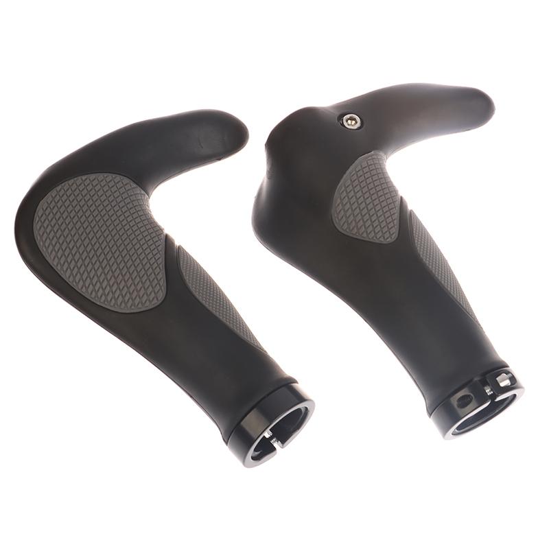 Велосипедная ручка Заглушка на руль из алюминиевого сплава Замок на руль для горной езды Велосипедная противоскользящая резиновая ручка для велосипеда