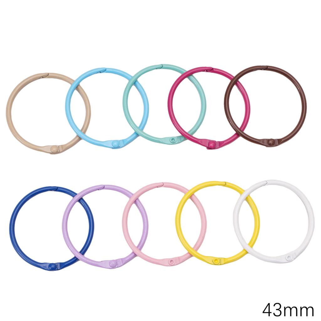 5-100 шт. Сплав Окрашенный спреем Брелок Брелок Карабин Кольцо для ключей Для DIY Ювелирных изделий Ключи Кошельки Украшения