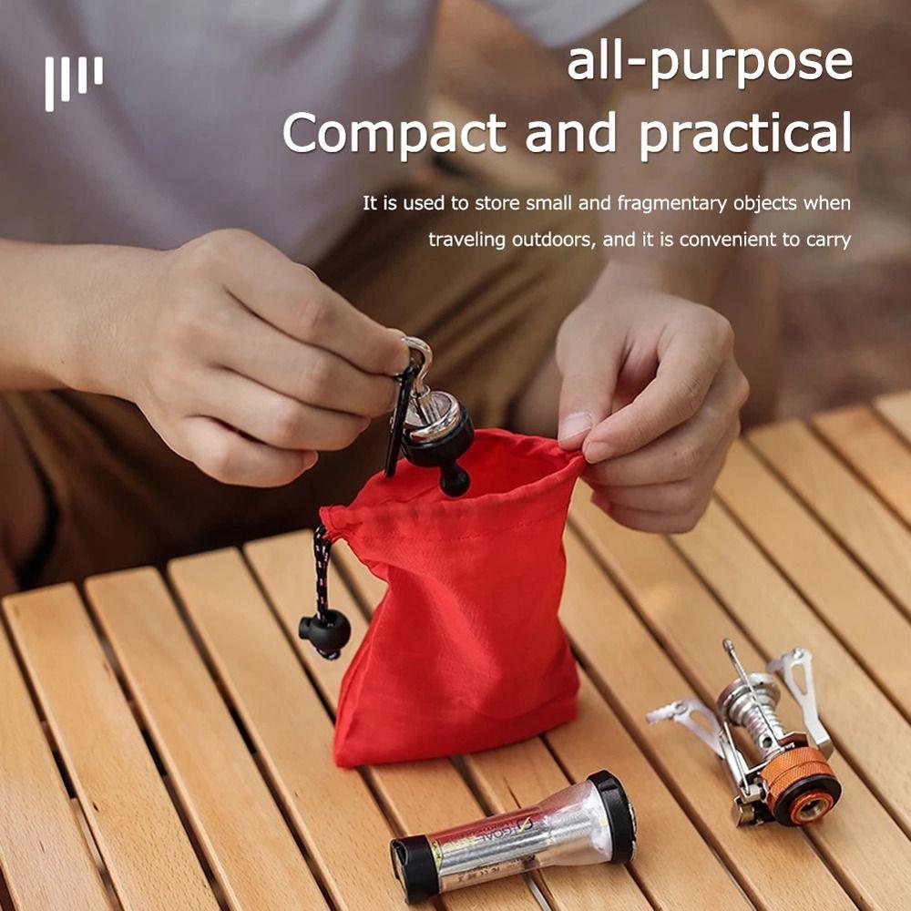 Pouch Drawstring Pocket Camping Storage Bag Storage Bag Bundle Pocket Drawstring Sundry Pouch