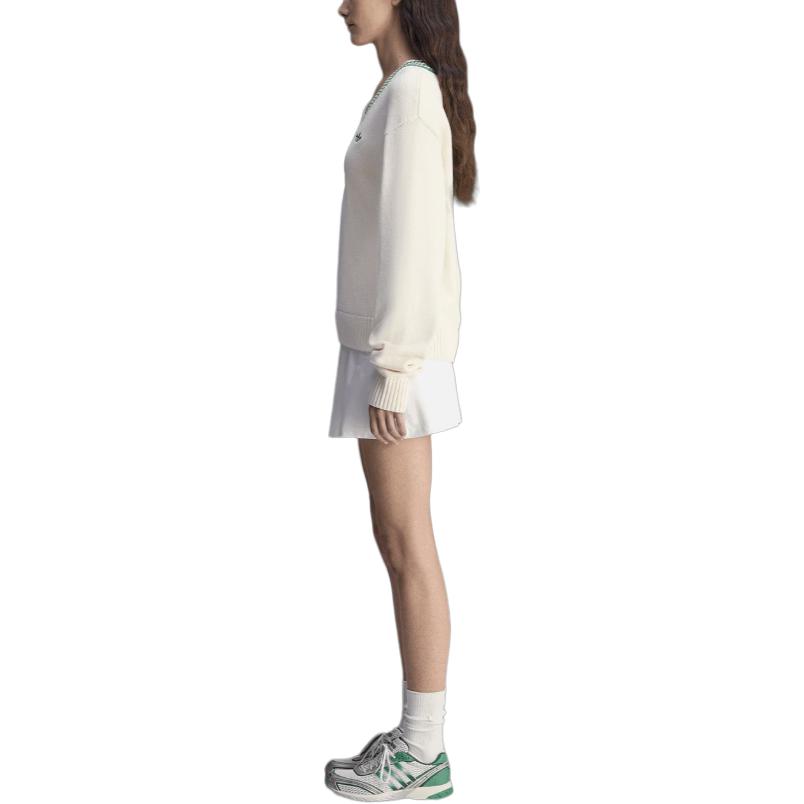 adidas X Спортивный и Роскошный Свитер Молочно-Белый Женские Топы JL7195