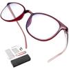 GOKEI Magnifying Blue Light Magnifying Magnifying Magnifying Magnifying For Detailed Radiation Red Glasses, 1.8x Magnification, Lightweight, Blocking,