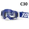 New100%100% Motorcycle Goggles Outdoor Riding Windproof and Sandproof Motorcycle Helmet Protective Glasses