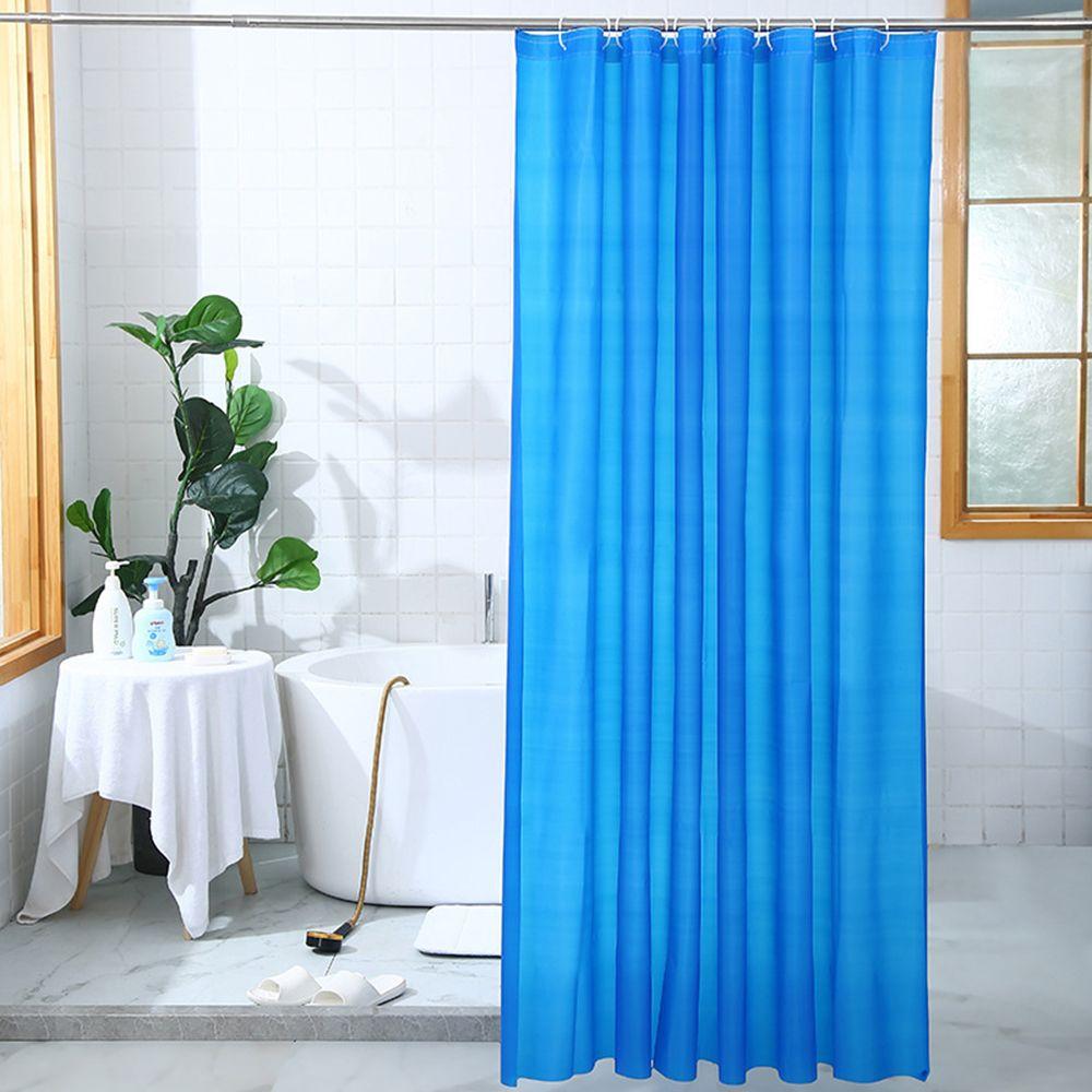 New With 12 Hooks Room Decor Bathtub Curtains PEVA Thicken Bathroom Screens Shower Curtain