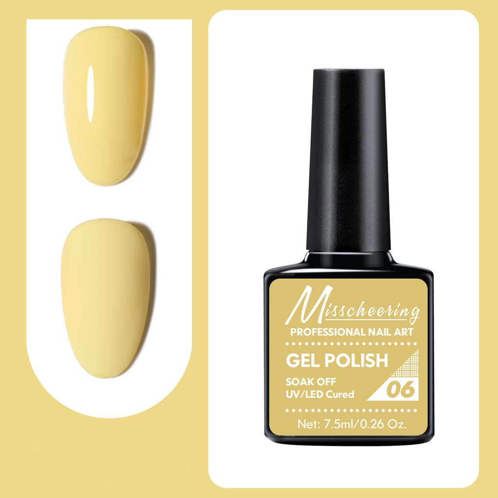 7.5ml Professional Nail Art Gel Polish Soak Off UV/LED Long Lasting Phototherapy Gel Manicure Tool