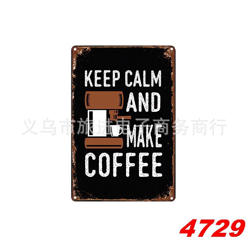 Retro Wine Tin Painting - Vintage Decor for Bar, Bedroom, or Coffee Shop