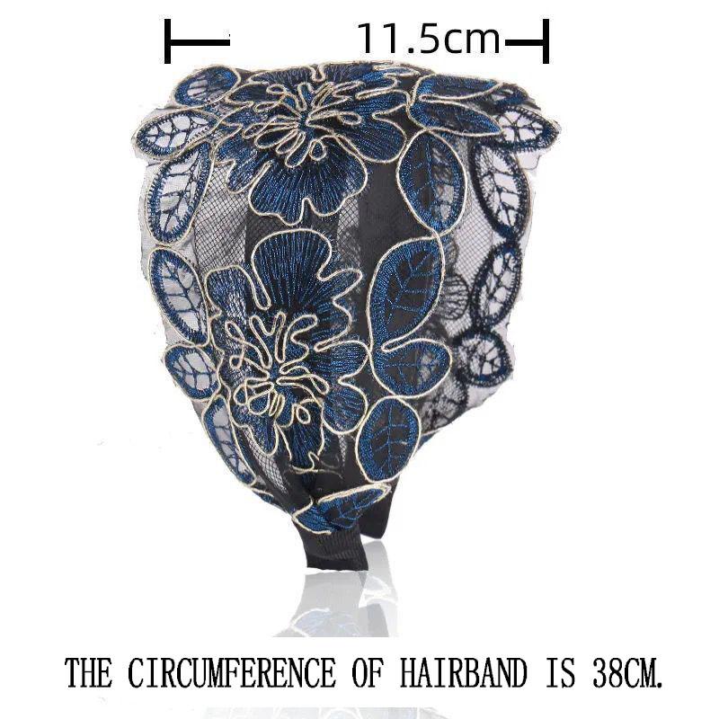 Повязка на голову женская с широкими полями кружевная повязка на голову повязка на голову заколка для волос для взрослых с зубцами противоскользящий головной убор
