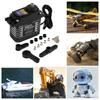 Rcmall GX3270BLS Digital Servo, 70KG High Torque, 360°/270°/180°, Metal Gear, IP68 Waterproof, for RC Crawlers (360 Degree)