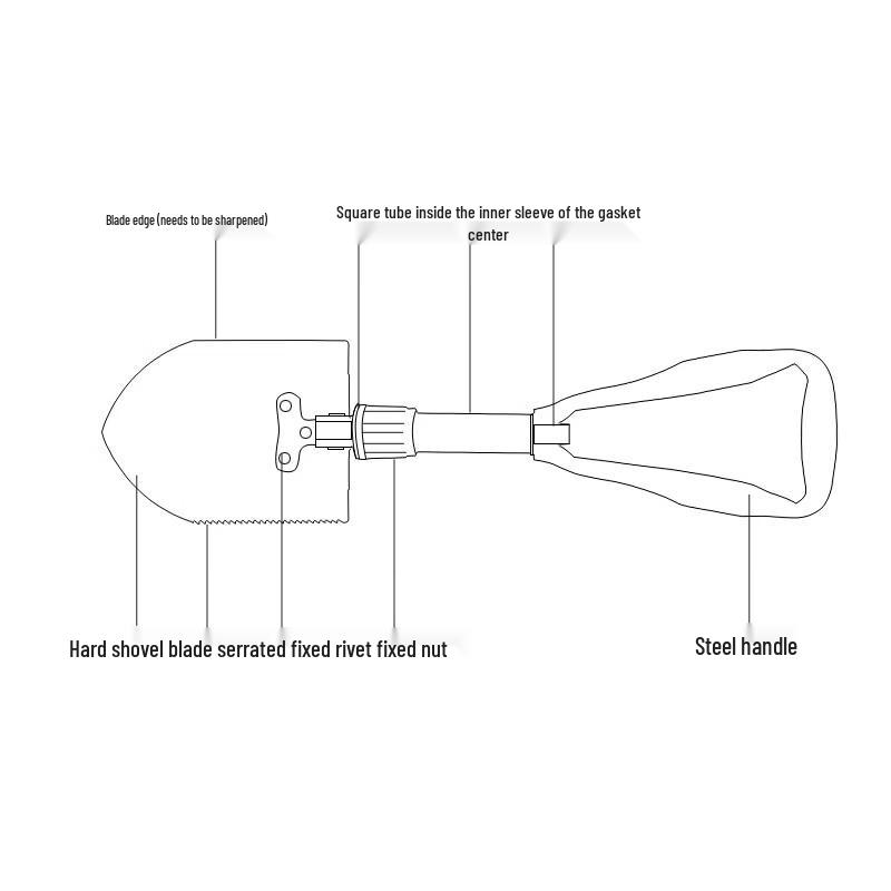 Allied Q3 Multi-tool Outdoor Shovel