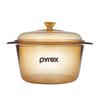 Прозрачный стеклянный горшок PYREX Corning Belle