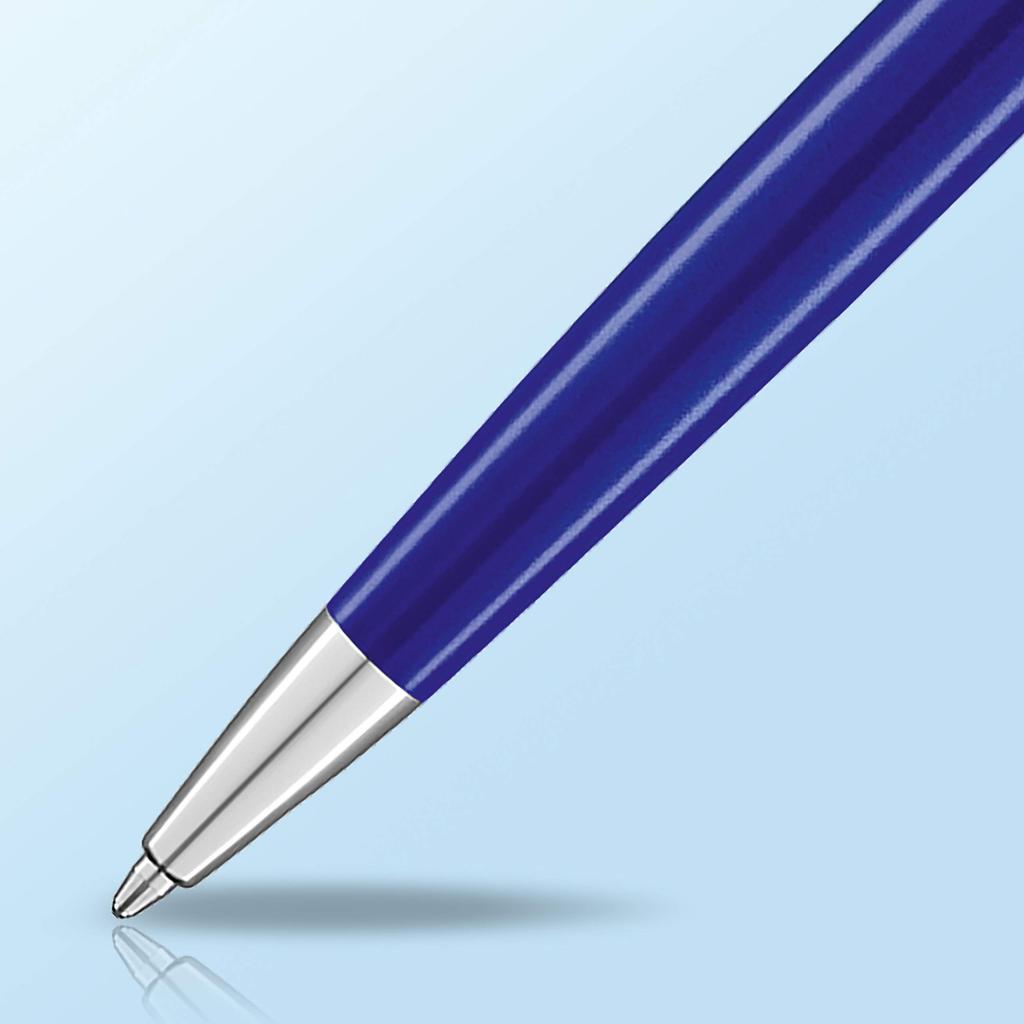 Waterman Официальная шариковая ручка Metropolitan Essential Bright Blue CT 2043201 Обычный импортный продукт на масляной основе